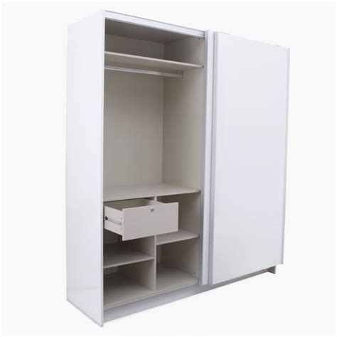 Buy Alaska 2-Door Sliding Wardrobe - White from Home Centre at just INR ...