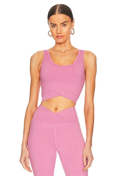 STRUT-THIS The Maddox Crop in Rose Heather | REVOLVE