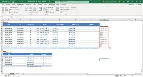 Image result for Excel Move Row When Checkbox Selected