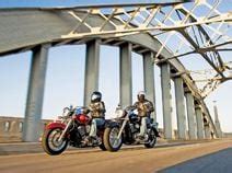 Kawasaki Vulcan 900 Classic Meets Suzuki Boulevard C50 - Happy Mediums ...