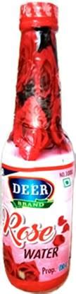 DEER BRAND Rose Water Gulab Jal 900MLFor Biryani,Rice &Mughlai Dishes ...