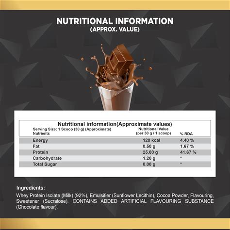 100% Whey Isolate Protein Powder — GDM Nutraceuticals