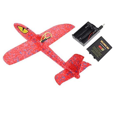 Tiny Souls Indoor/Outdoor Battery Thermacol Throwing Glider Airplane ...