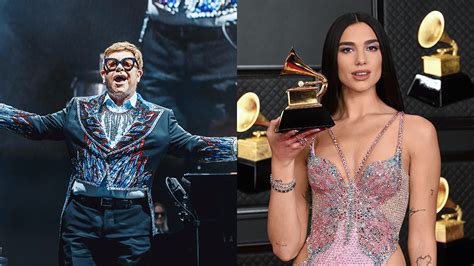 Elton John and Dua Lipa Sing "Bennie And The Jets" and "Love Again ...
