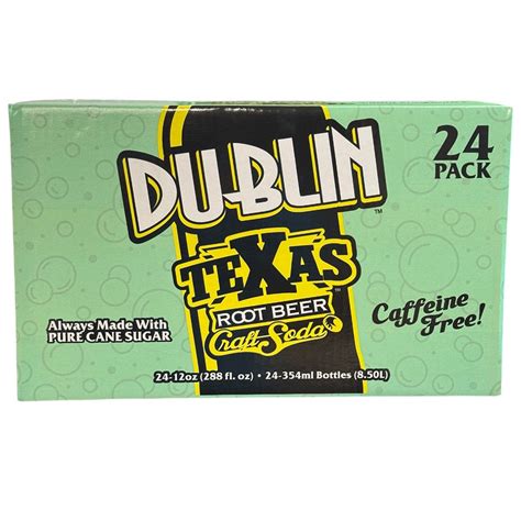 DUBLIN CRAFT SODA TEXAS ROOT BEER 24 / 12 OZ - $9.97 at Costco