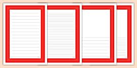 Colourful Page Borders: Multicolour