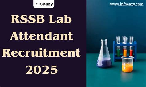 RSSB Lab Attendant Recruitment 2025, Apply for 54 Posts