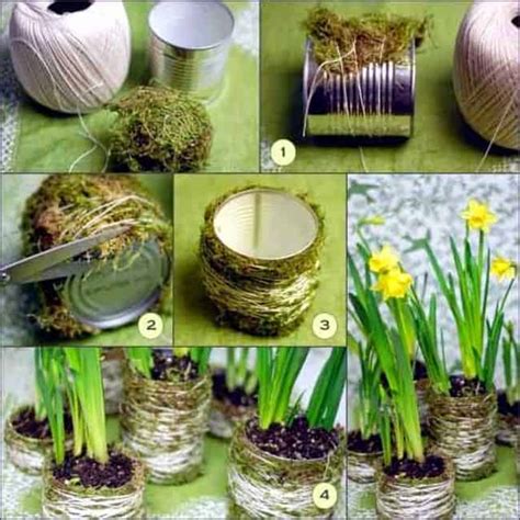 Image result for Homemade Flower Containers