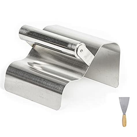 Buy Landscape Curb Trowel Stainless Steel Concrete Curbing Trowel 4” x ...