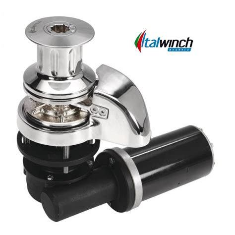 Molinete Vertical ItalWinch SMART INOX CAMPANA –.500w–cadena 6 mm ...