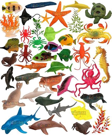Buy Toyshine Aquatic Sea Animals Toy Figure Playing Set for Kids (Pack ...