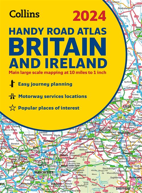 Amazon | 2024 Collins Handy Road Atlas Britain and Ireland: A5 Spiral ...