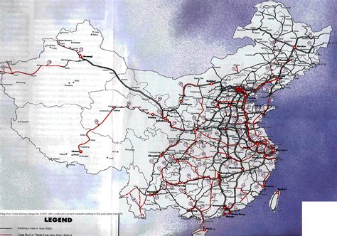 China Railway Map