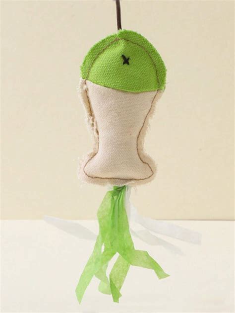 1pc Cat Scratching Toy With Dual Color Fish Shape And Interactive Rope ...