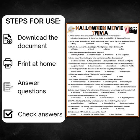 Halloween Movie Trivia | Halloween Movies Trivia Questions | Halloween Trivia Game | Halloween ...