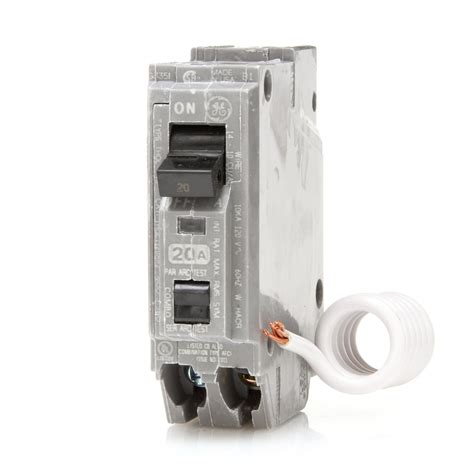 GE Q-Line 20 Amp Single Pole Arc Fault Combination Circuit, 49% OFF