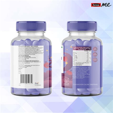 Buy SWISSEME MELATONIN GUMMIES FOR RESTFUL SLEEP (30 GUMMIES) Online ...