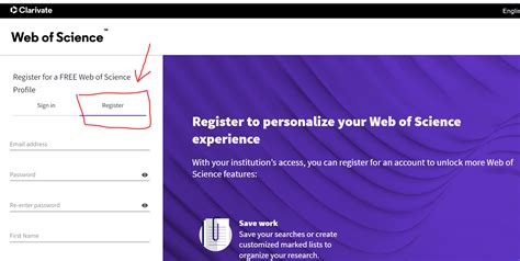Image result for Web Science Sign Up