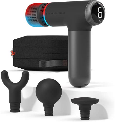 Amazon.com: Sharper Image Deep Tissue Percussion Massage Gun, Compact ...