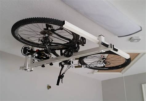 Electric Ceiling Bike Rack