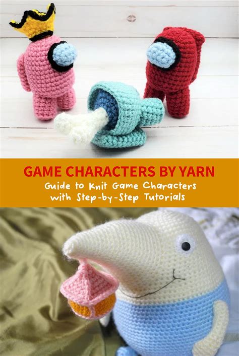 Buy Game Characters by Yarn: Guide to Knit Game Characters with Step-by ...