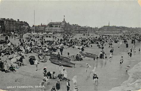 Great Yarmouth - Great Yarmouth Beach - Carte postale ancienne et vue d ...