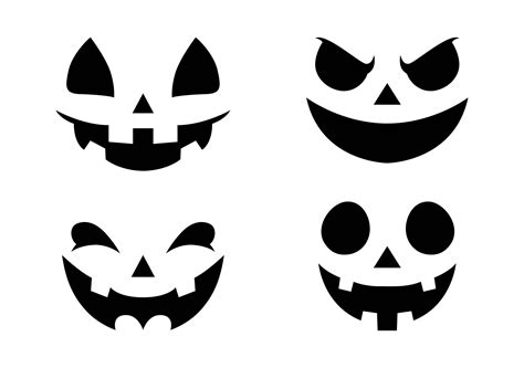 Jack O Lantern Pumpkin Stencil - 13 Free PDF Printables | Printablee