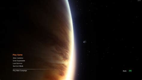 Image result for Alien Isolation Main Menu