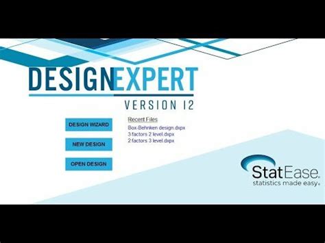 Image result for Design–Expert Design-Expert Tutorials