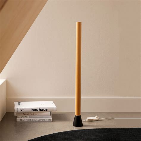 Beech Wood Modern Floor Lamp (Refurbished) | DecentLiving