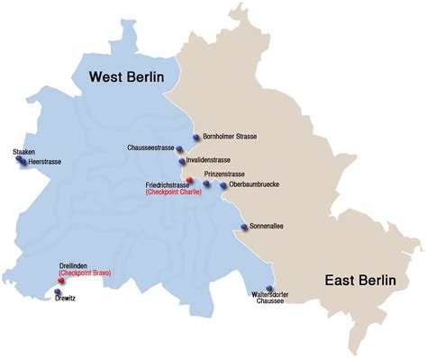 Berlin Wall Map Of Germany at Victor Bartlett blog