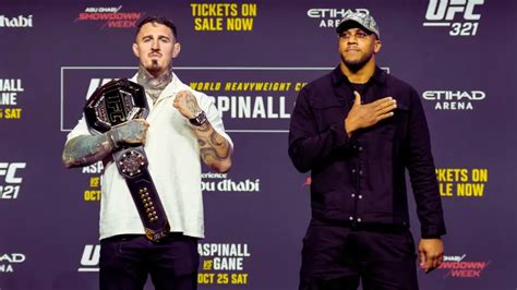 UFC 321 full card results: Tom Aspinall vs. Ciryl Gane ends in ...