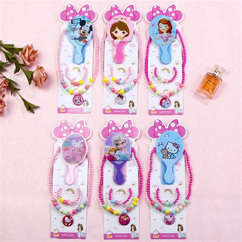 韩版儿童饰品 花瓣亚克力儿童项链手链套件 可爱糖果色 女童项链-阿里巴巴