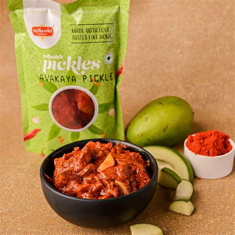 Andhra Avakaya Pickle (Mango) – vellankifoods
