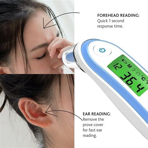 Reliance Medical Tympanic Digital Thermometer - Fast & Accurate Ear Temperature Reading for ...