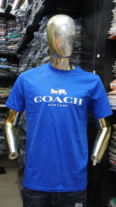 Buy Blue Coach T-shirt Online at Best Prices at Style Statement in ...