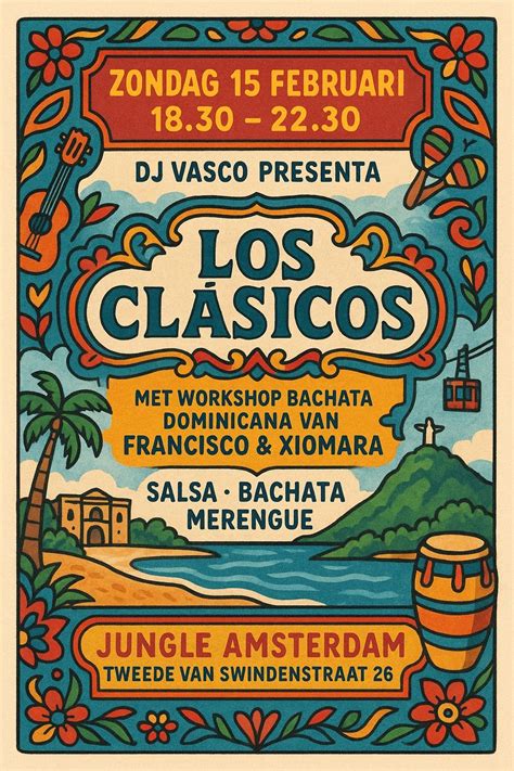 Los Clásicos - Workshop Bachata Dominicana van Francisco & Xiomara ...