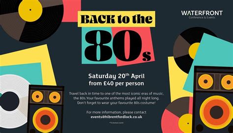 Back to the 80s - featuring That 80s Night, Holiday Inn London ...