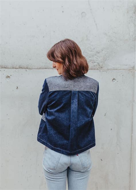 Jacket Sewing Pattern, Coat Sewing Pattern, Denim Jacket Sewing Pattern ...
