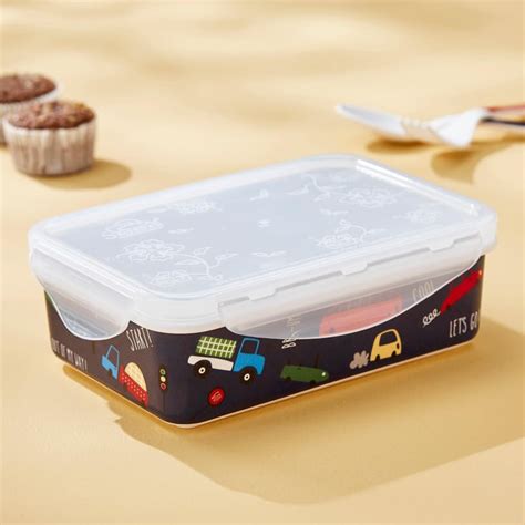 Buy Glee Melamine Printed Lunch Box - 800ml from Home Centre at just ...
