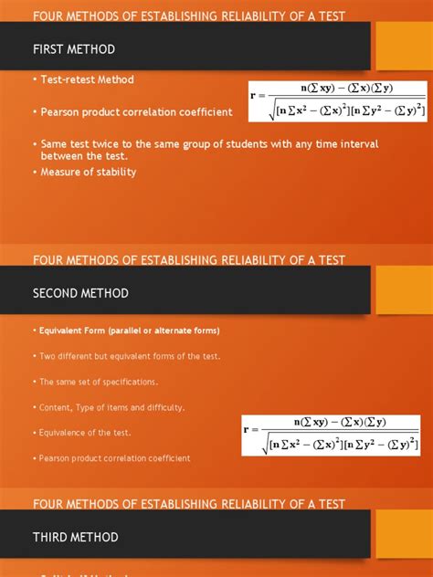 Image result for Reliability of a Test