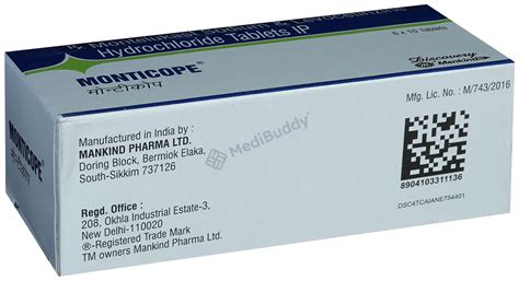 Monticope Tablet: Price, Uses, Side Effects & How to Use - MediBuddy