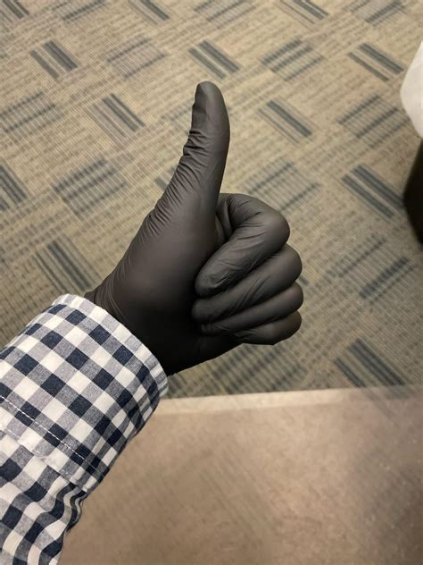 Gloves at work have a great day yall! Go out and wear your gloves ...