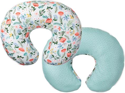 Amazon.com : Boppy Nursing Pillow Luxe Original Support, Sand and Ash ...