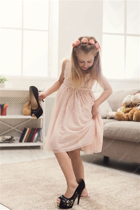 Little Girl In High Heels at Florence Crabtree blog