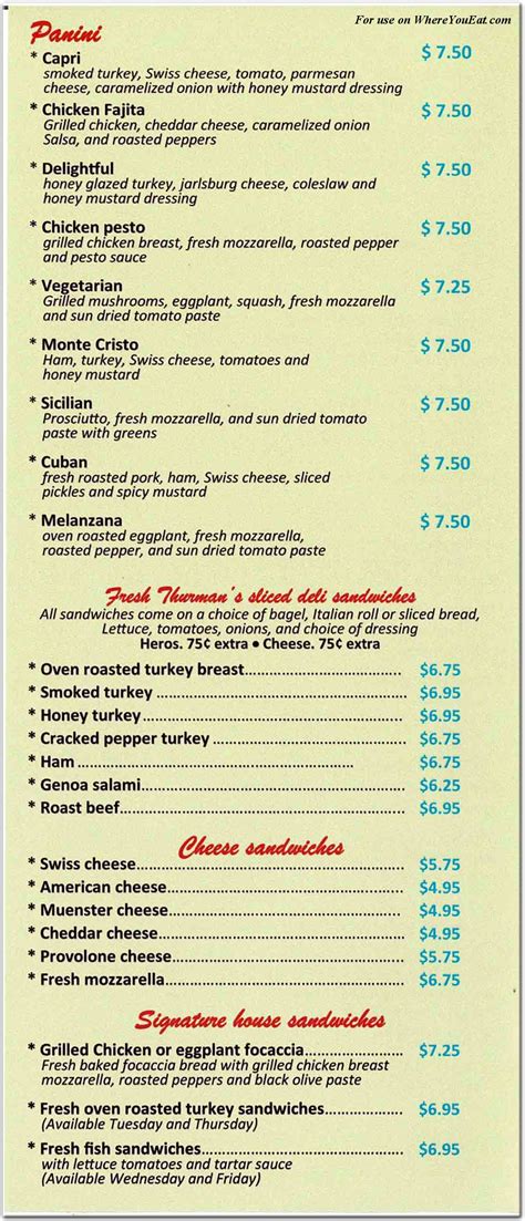 Wonder Bagels Restaurant in New Jersey / Menus & Photos