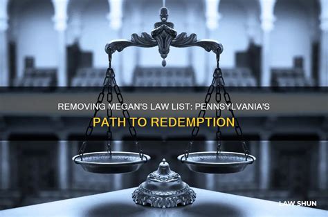 Removing Megan's Law List: Pennsylvania's Path To Redemption | LawShun
