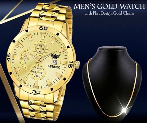 Gold Watches For Men & Women At Best Prices in India - Flipkart.com