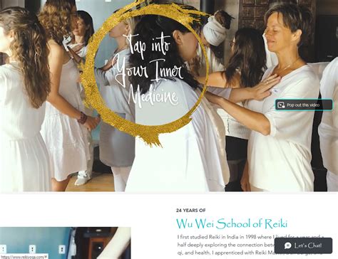 Elegant Reiki Website Design Company | Spiritual Web Designs