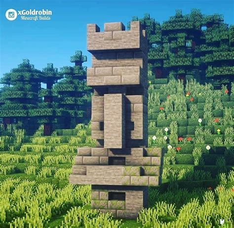 Image result for Minecraft Stone Mob Statue Tutorial